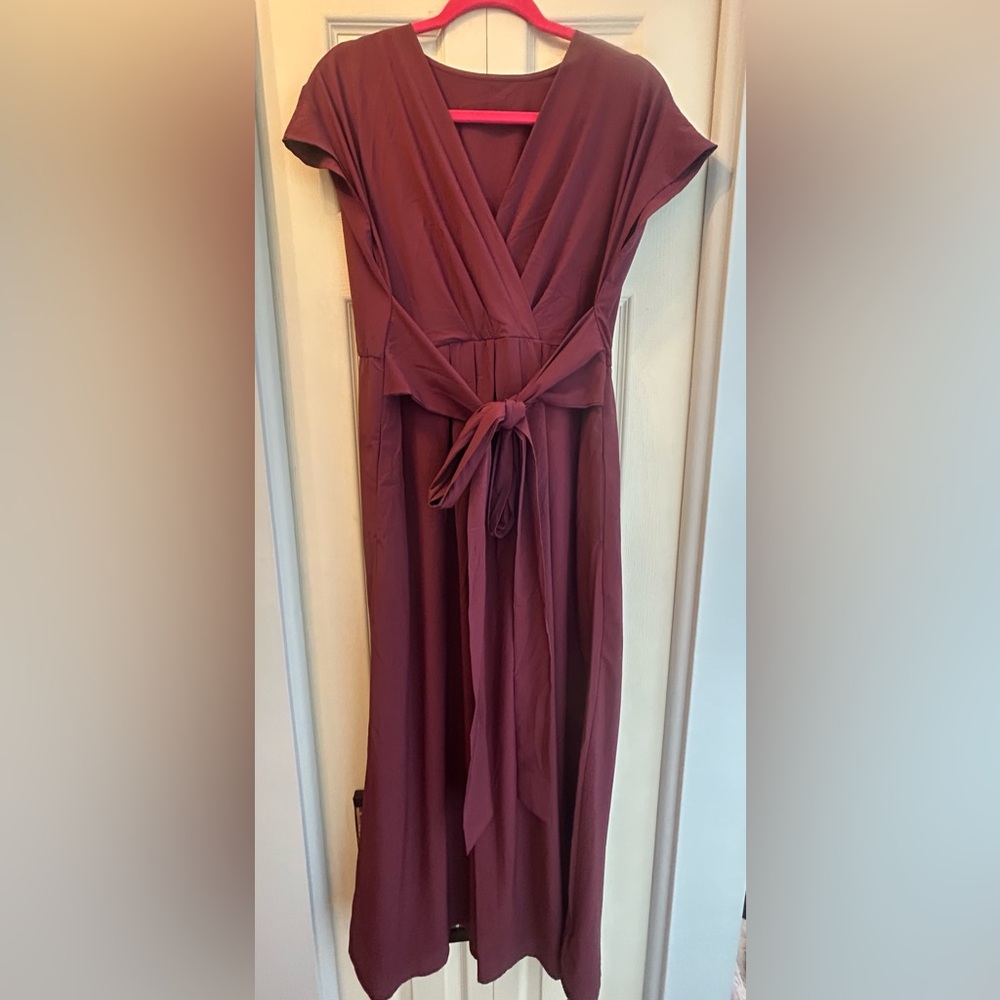 HALARA Plum Maxi Dress